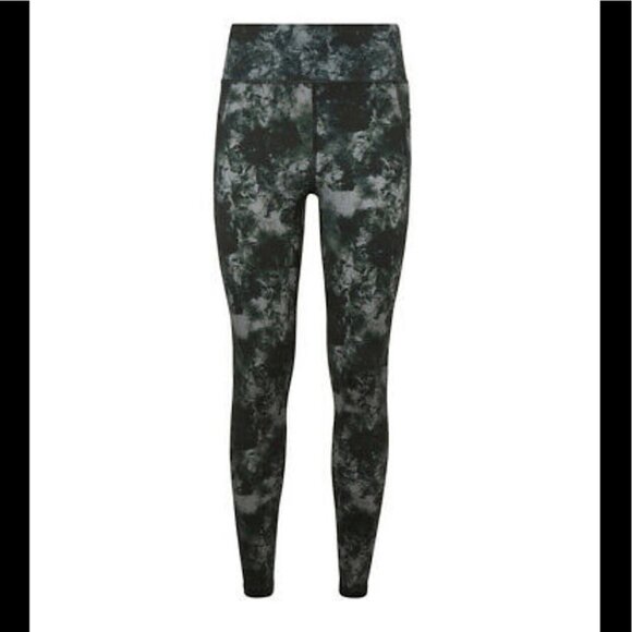 SWEATY BETTY Zero Gravity 7/8 Running Leggings In Green Tie Dye Print - Picture 2 of 14